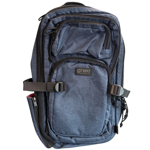DDT Handbags - DDT drifter urban daypack backpack blue Death Dealer Tactical Vet owned